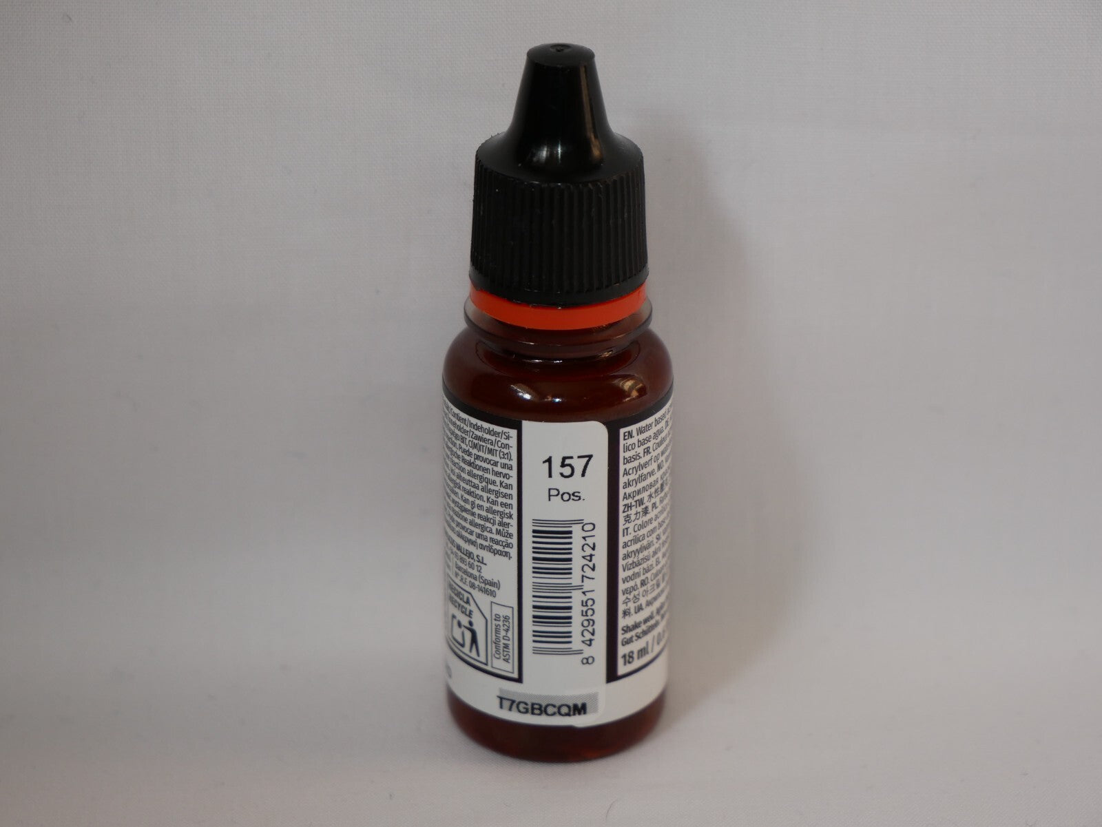 Vallejo Xpress Color Acrylic Copper Brown 18ml/0.6 fl oz Dropper Bottle - 72.421