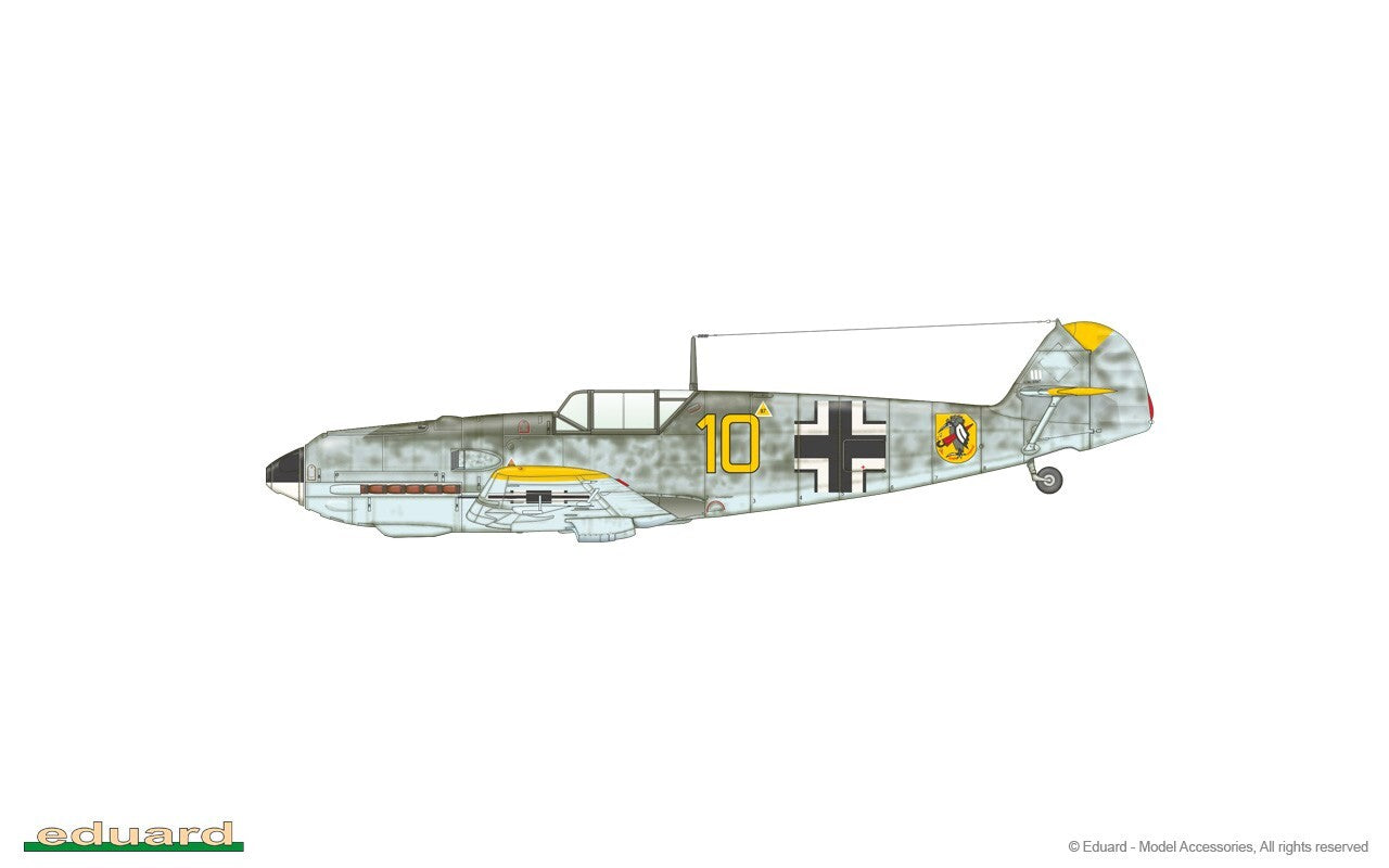 Eduard 1:32 Scale WW2 Messerschmitt Bf 109E-4 ProfiPACK Edition Model Kit - 3003
