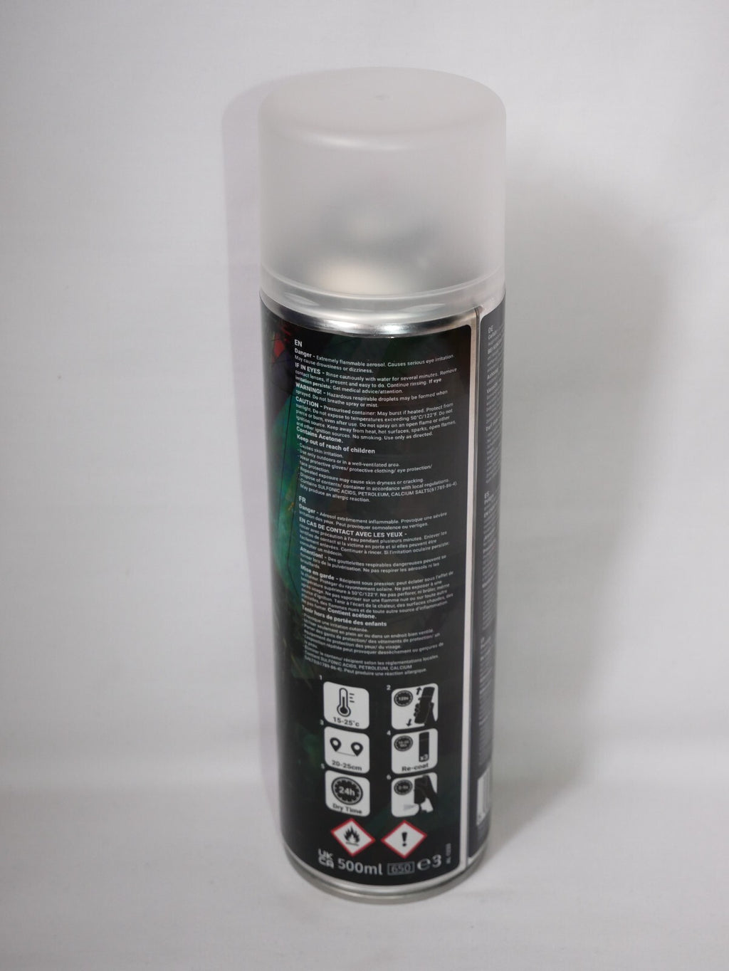The Colour Forge Hobby Supplies Matt White Model Primer 500ml Aerosol Spray Can