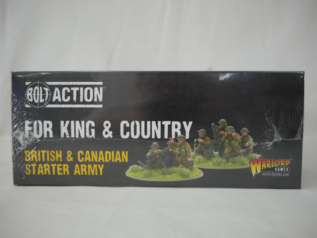 Warlord Games Bolt Action 1:56 Scale (28mm) For King & Country British & Canadian Starter Army Set - 402011030