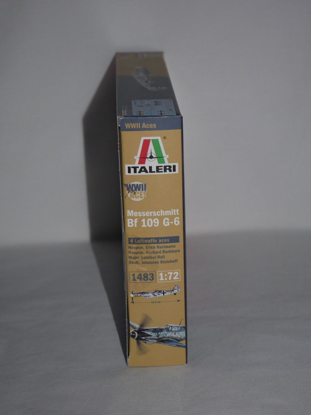 Italeri 1:72 Scale WWII Aces Messerschmitt Bf 109 G-6 Model Skill Level 2 - 1483