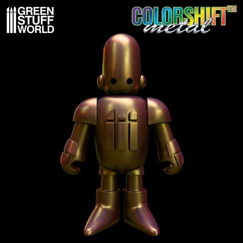 Green Stuff World Colorshift Chameleon Metal Paints Range Red Goblin 17ml - 1608