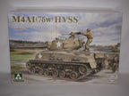 Takom 1:35 Scale WWII US Sherman M4A1 (76W) HVSS Medium Tank Model Kit - 2205