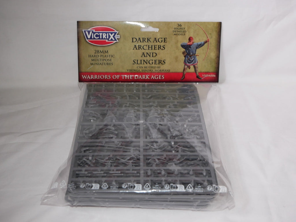 Victrix Warriors Of The Dark Ages 28mm Hard Plastic Archers & Slingers - VXDA006