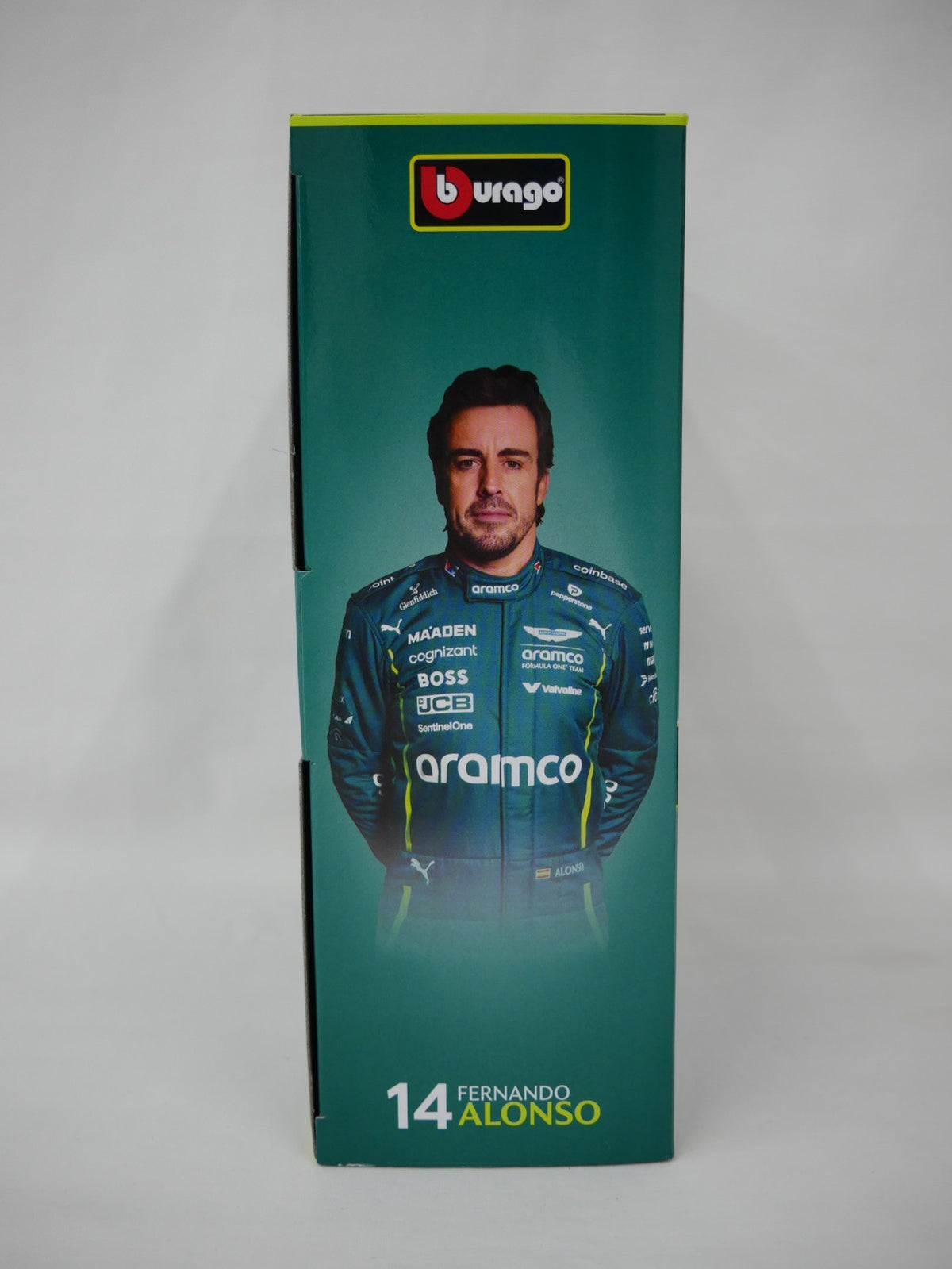 Burago 1:43 Aston Martin Cognizant Aramco Formula 1 Team Pit Pass Diorma Playset -  #18-38460A
