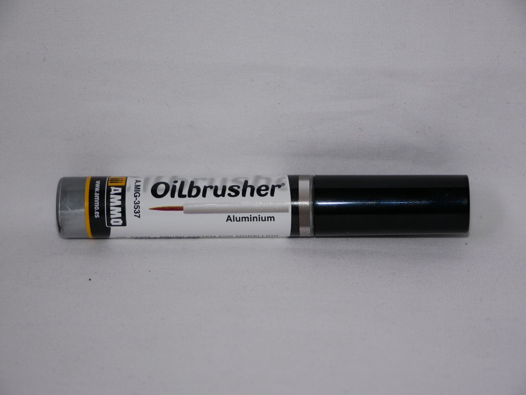 Ammo By Mig Jimenez Aluminium Oilbrusher With Fine Brush Applicator - A.MIG-3537