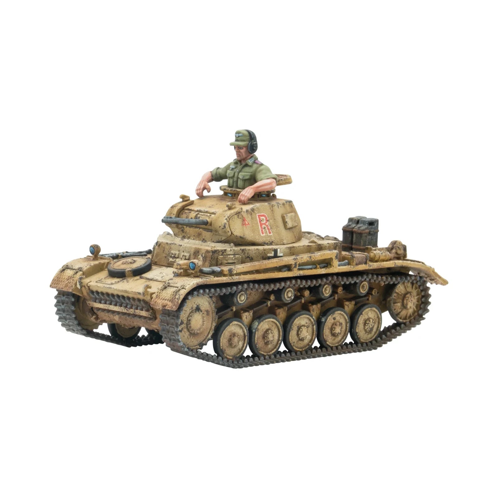 Warlord Games Bolt Action 1:56 Scale WW2 German Panzer II Light Tank - 402012104