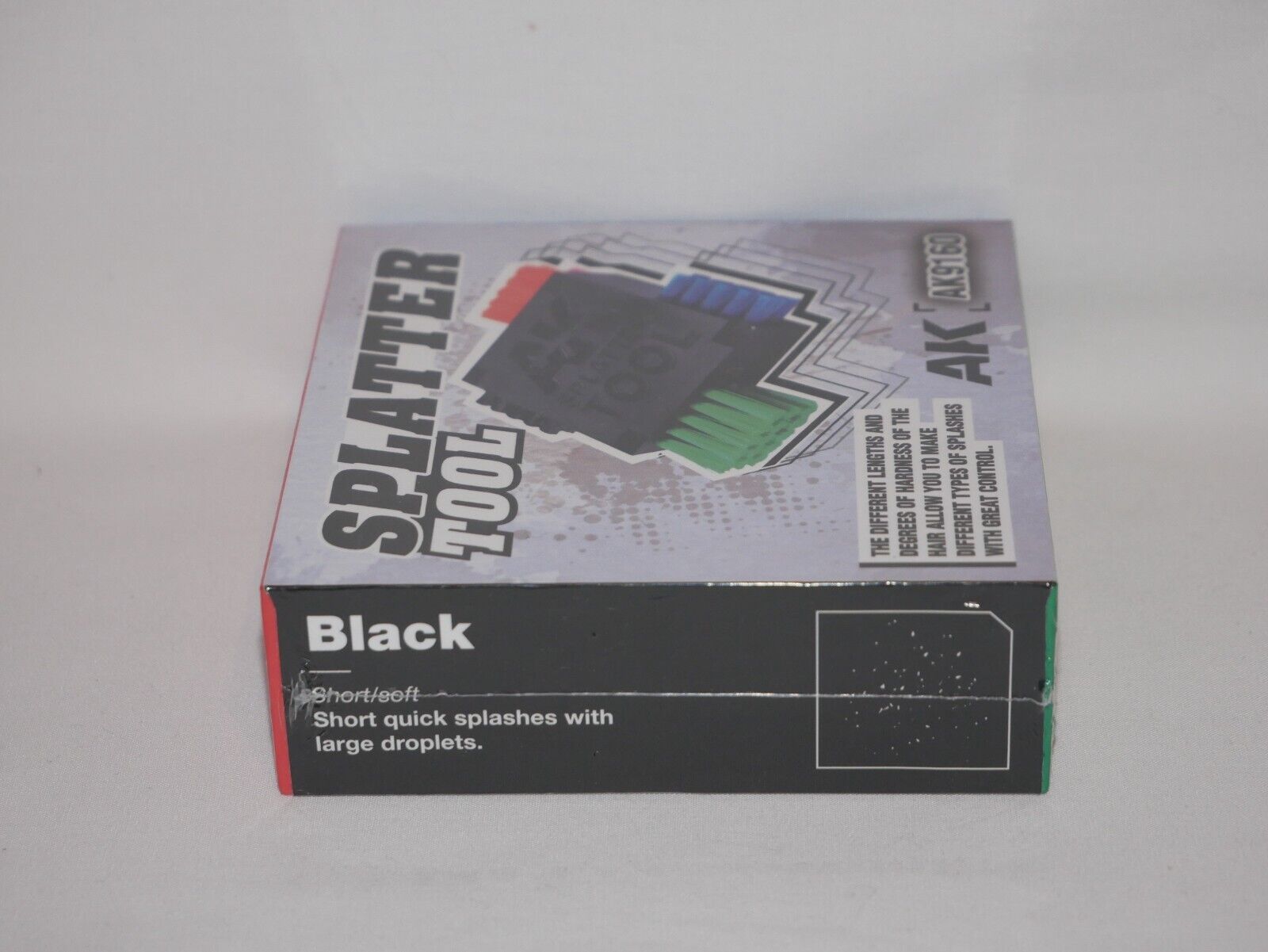 AK Interactive Multi Sided & Multi Coloured Plastic Model Splatter Tool - AK9160