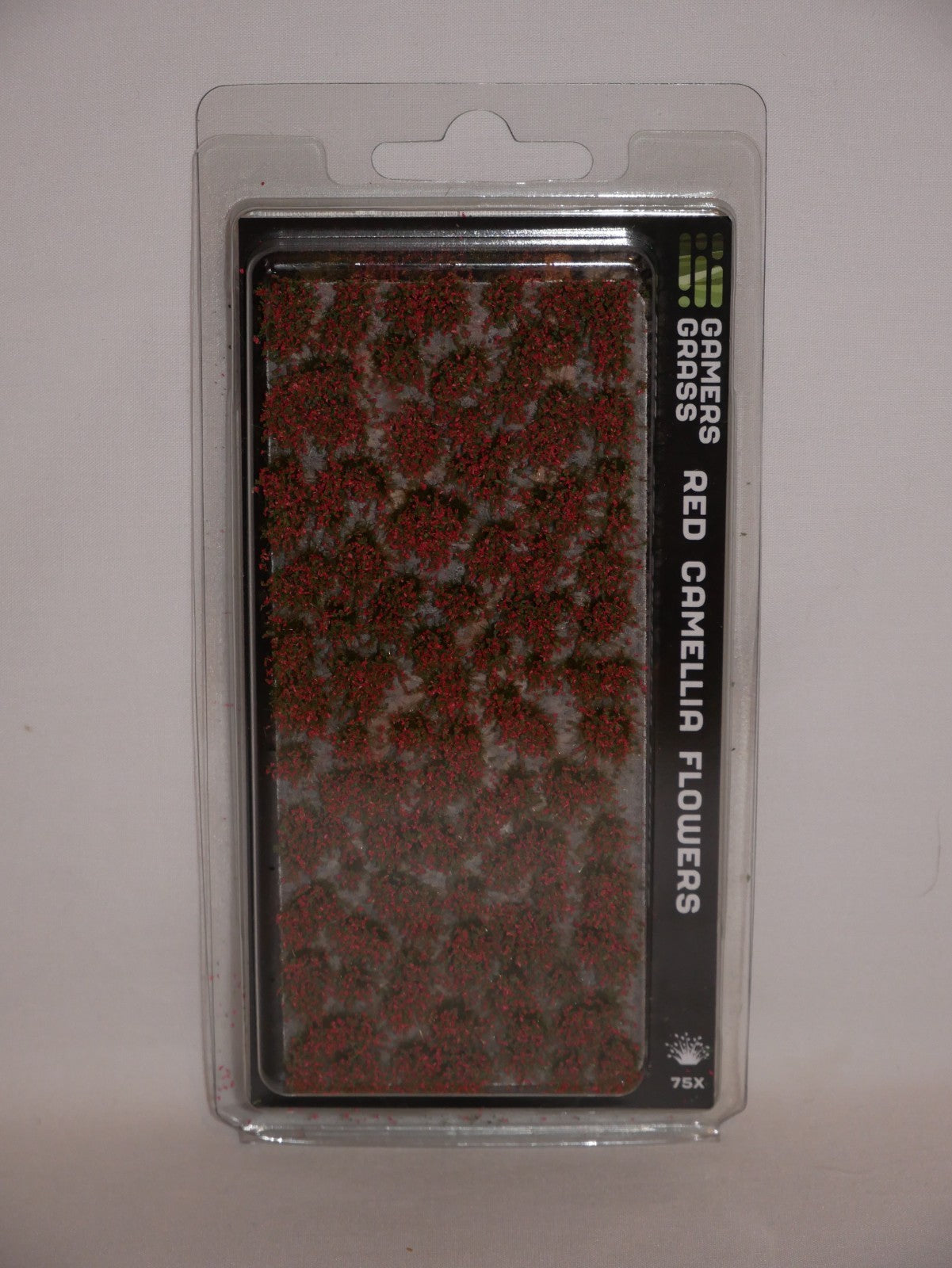 Gamers Grass Red Camellia Flowers Grass Tufts For Bases 75x Per Pack - GGFS-RC