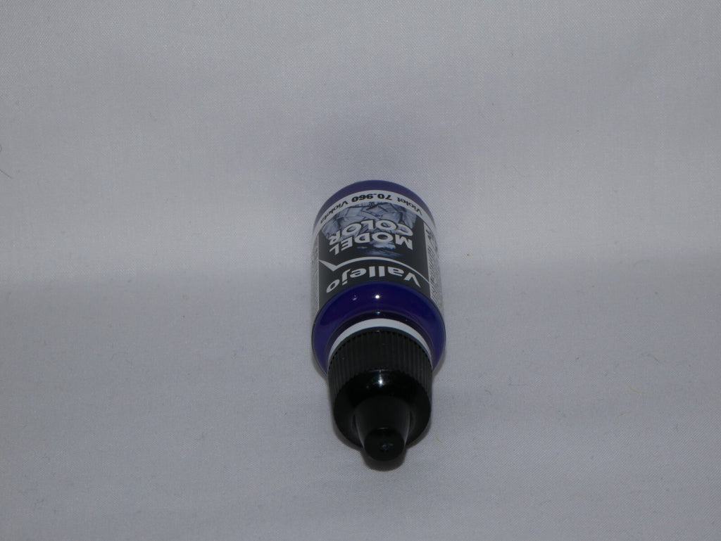 Vallejo Model Color Violet Acrylic 18ml/0.6 fl oz Dropper Bottle - 70.960
