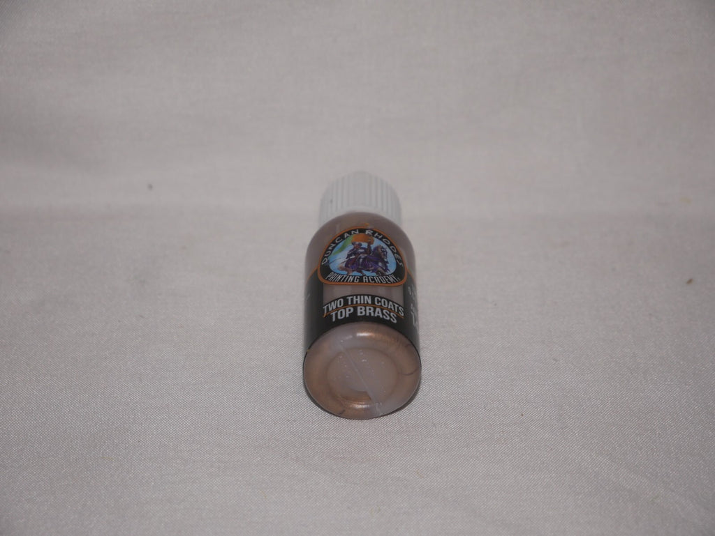 Duncan Rhodes Painting Academy 'Two Thin Coats' Top Brass 15ml Bottle - 10110