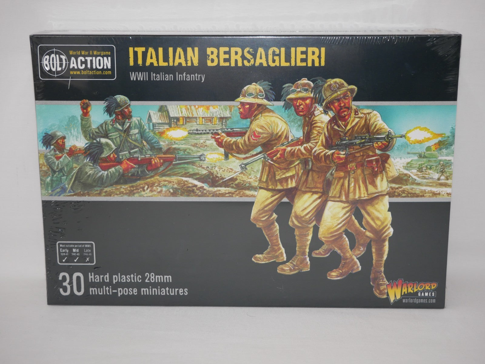 Warlord Games Bolt Action 1:56 Scale WWII Italian Bersaglieri - 402015802
