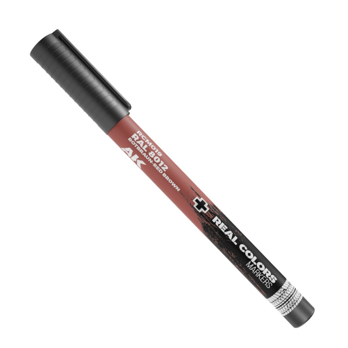 AK Interactive Real Colors Acrylic Markers RAL 8012 Rotbraun-Red Brown - RCM019