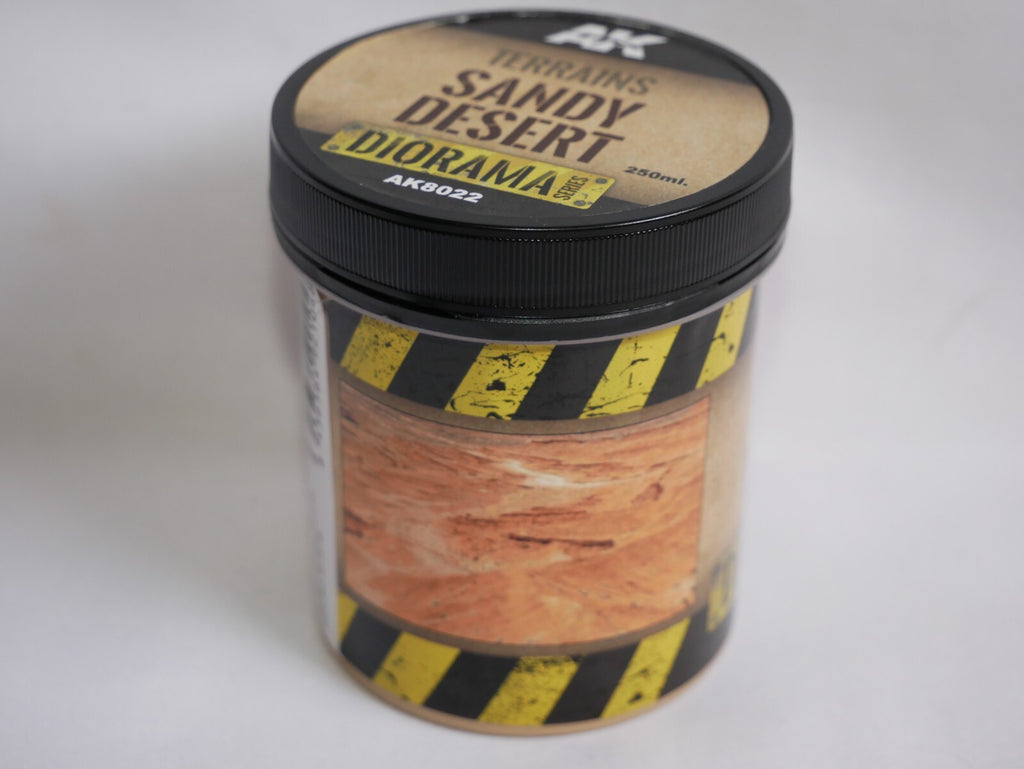 AK Interactive Diorama Terrains Sandy Desert Acrylic 250ml Tub - AK8022