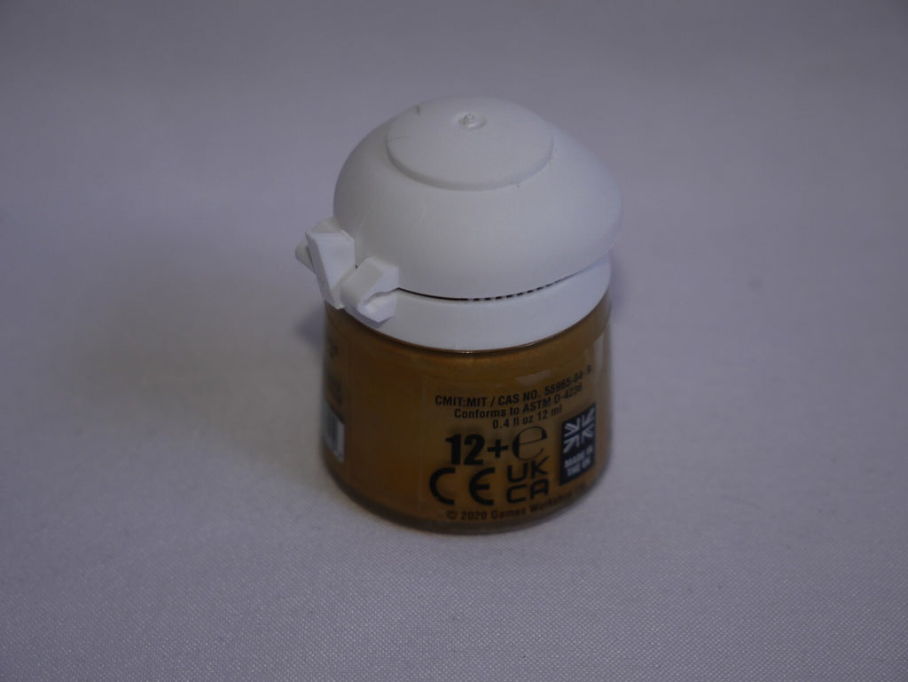 Citadel Colour Layer Liberator Gold Metallic Acrylic 12ml/0.40 fl oz Pot (22-73)