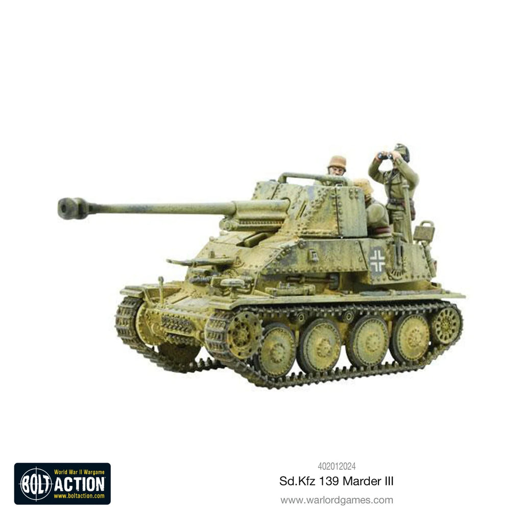 Warlord Games Bolt Action 1:56 Scale WWII German SD.FFZ 139 Marder III - 402012024