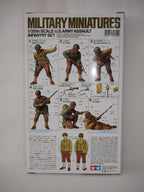 Tamiya Military Miniatures 1:35 Scale WWII US Army Assault Infantry Set - 35192