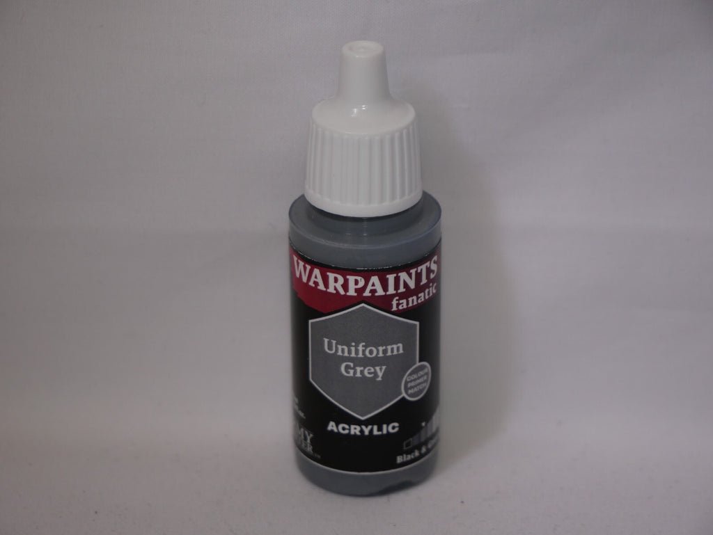 The Army Painter Warpaints Fanatic Acrylics Uniform Grey (18ml) Bottle - WP3003