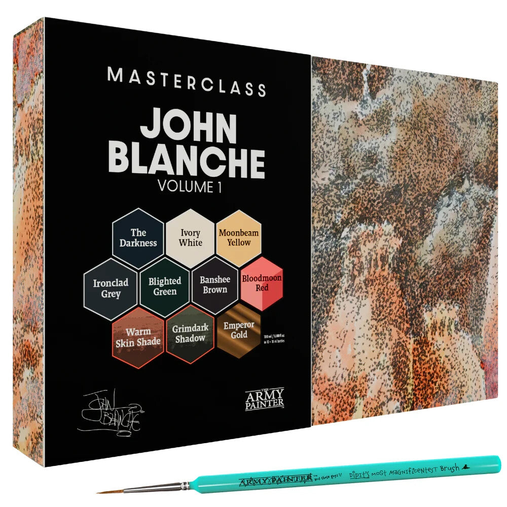 The Army Painter John Blanche Masterclass Volume 1 Paint Set (10 Colours) - WP8079