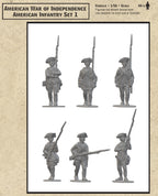 Hat Industrie 1:56 American War Of Independence American Infantry Set 1 - 2003