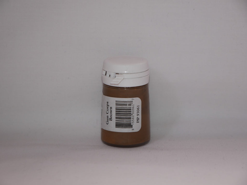 Formula P3 Acrylic Paint Range Gun Corps Brown 18ml Flip Top Bottle - PIP 93061
