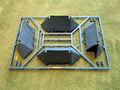 Renedra Limited Generic Scenery & Bases 1/56 Scale Saxon Tents x4 Per Pack RN19