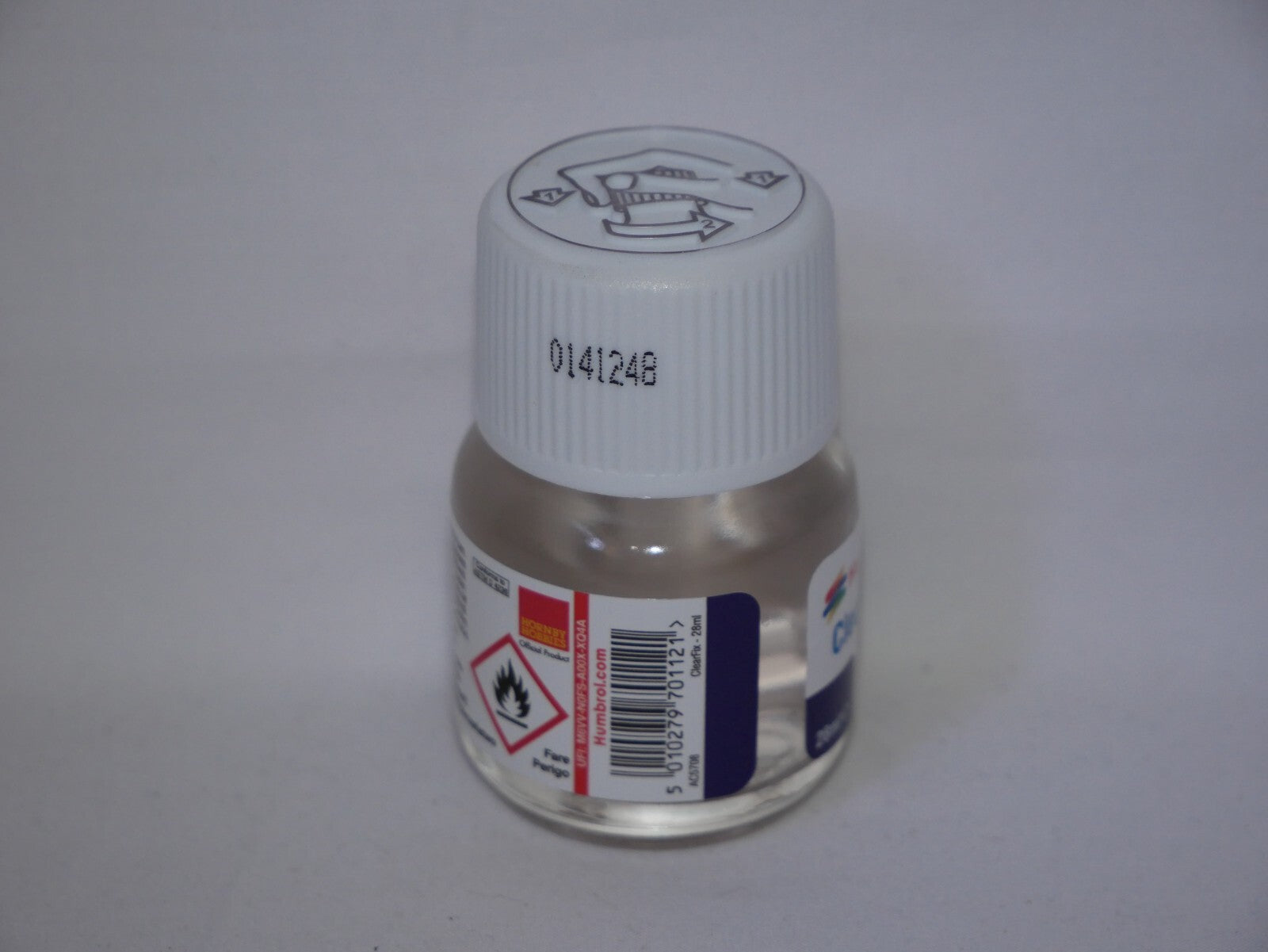 Humbrol Clearfix Solvent Based Glue For Plastic Models 28ml Glass Bottle AC5708
