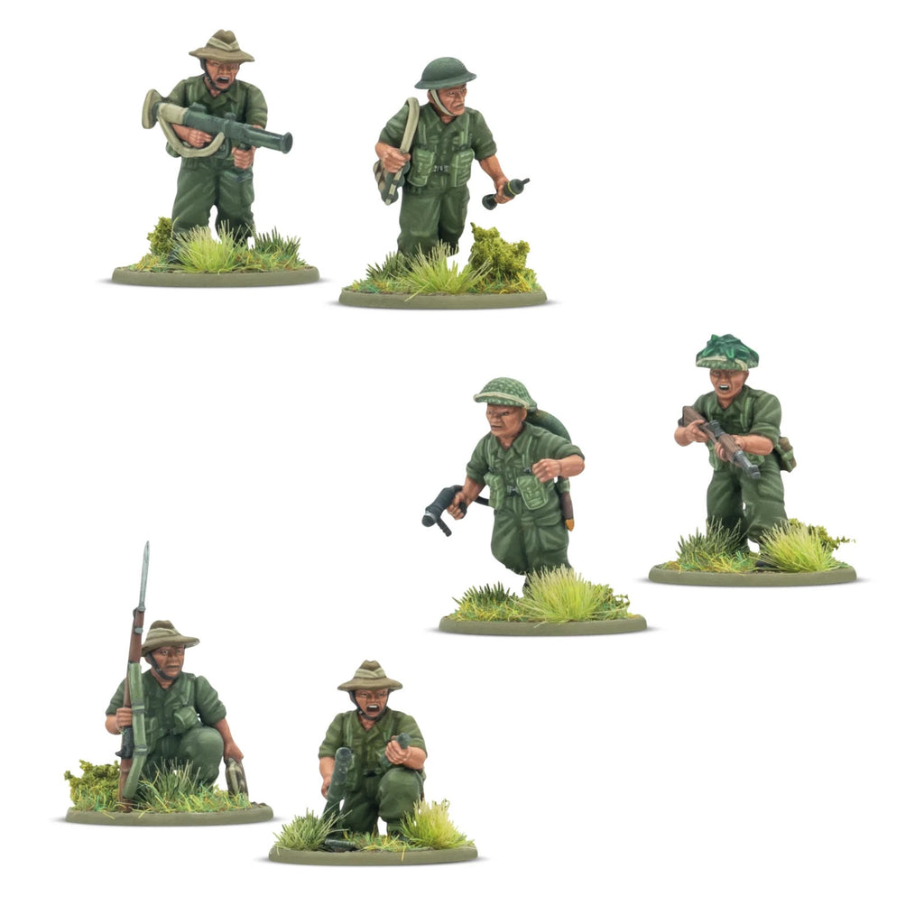 Warlord Games Bolt Action 1:56 WWII British Gurkha Infantry Platoon - 402011214