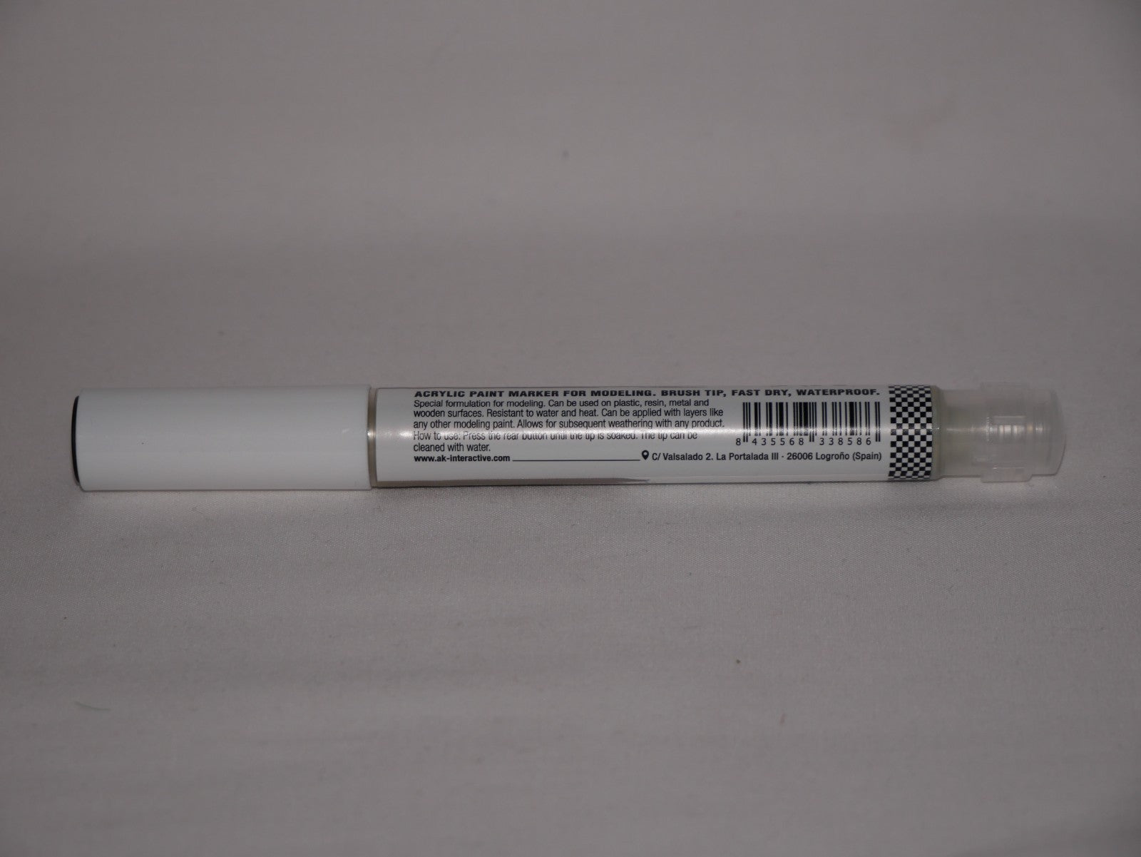 AK Interactive Acrylic Paint Playmarkers For Tabletop Games Light Grey - AKM005