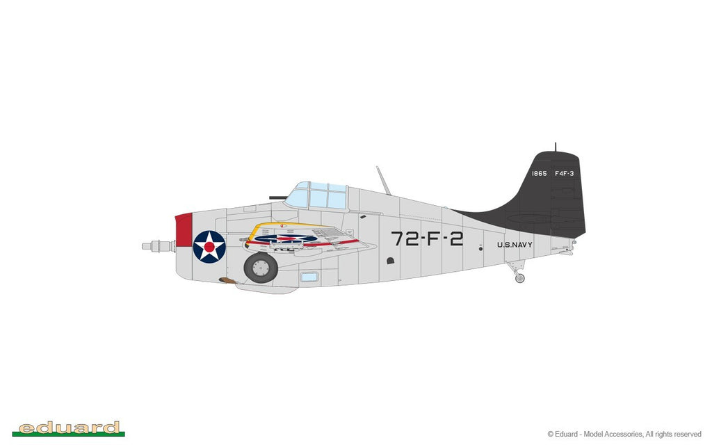 Eduard 1:48 Scale (F4F-3 & F4F-4) Widway Dual Combo Limited Edition Set - 11166