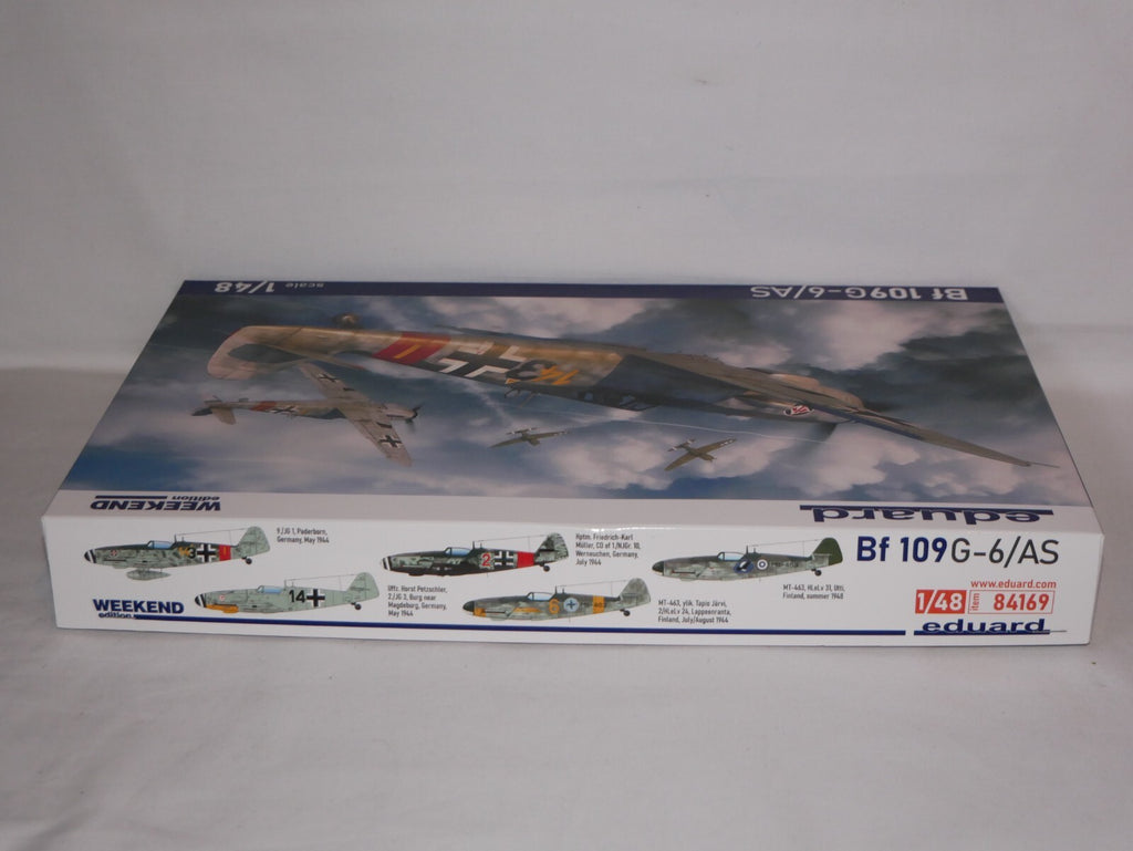 Eduard 1:48 Scale WWII Messerschmitt Bf 109G-6/AS Weekend Edition Kit - 84169