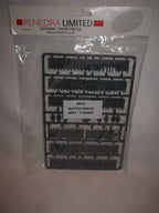 Renedra Ltd Generic Scenery & Bases 1/56 Scale Wattle Fences Grey 1 Frame - RN15
