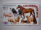 Tamiya Military Miniatures Series (No. 385) 1:35 Scale Livestock Set II - 35385
