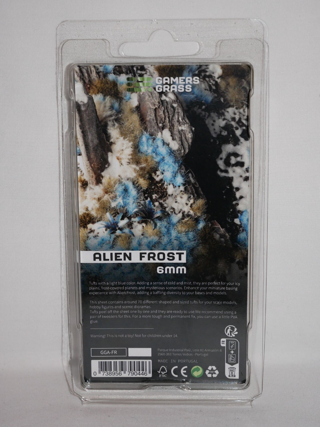 Gamers Grass Alien Frost 6mm Tufts For Wargaming Mini Bases (70) Per Pack GGA-FR