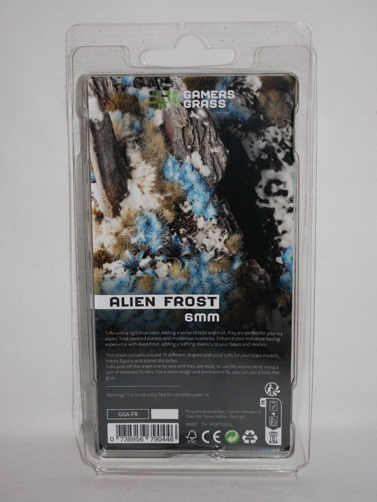 Gamers Grass Alien Frost 6mm Tufts For Wargaming Mini Bases (70) Per Pack GGA-FR