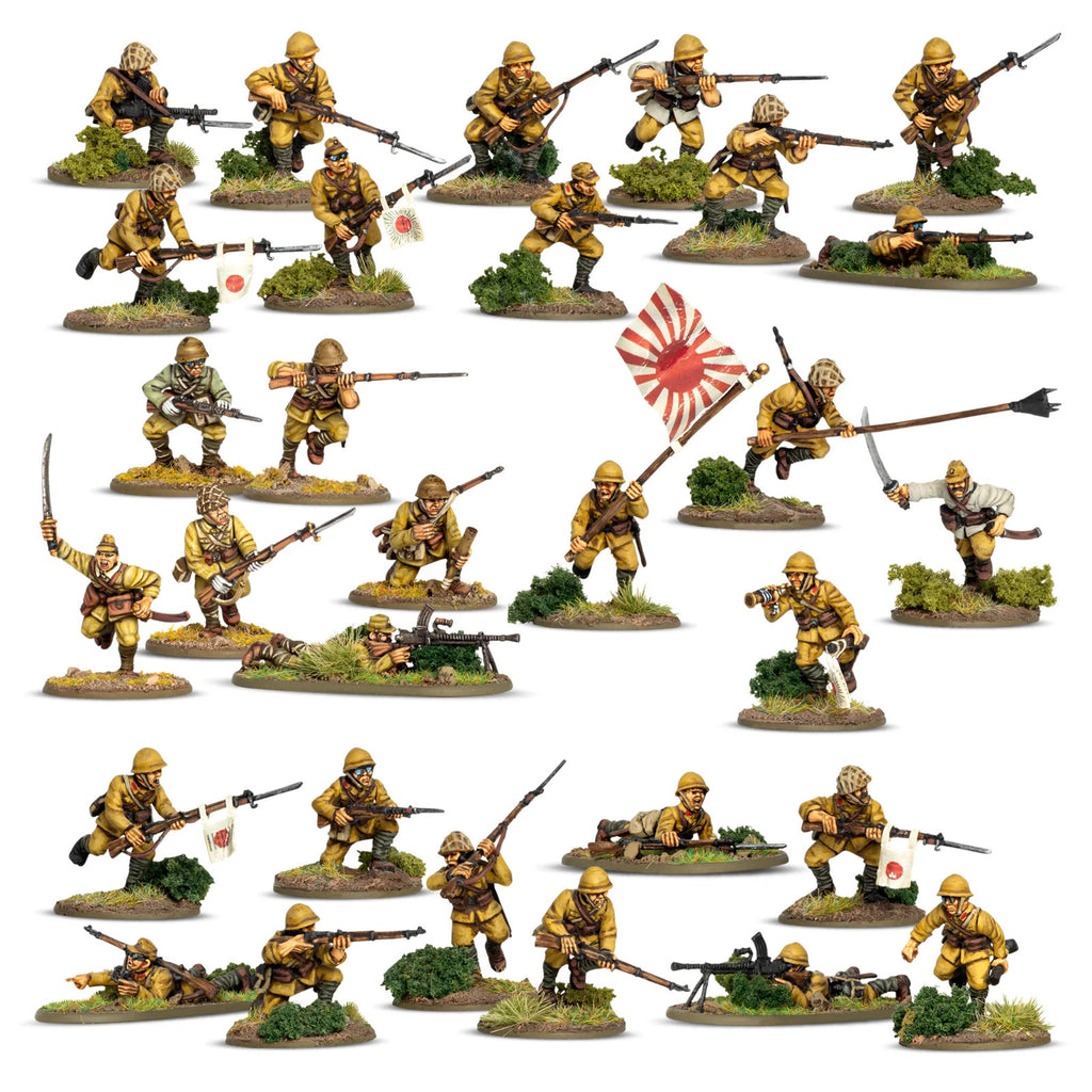 Warlord Games Bolt Action 1:56 Scale WWII Imperial Japanese Infantry - WGB-JI-02