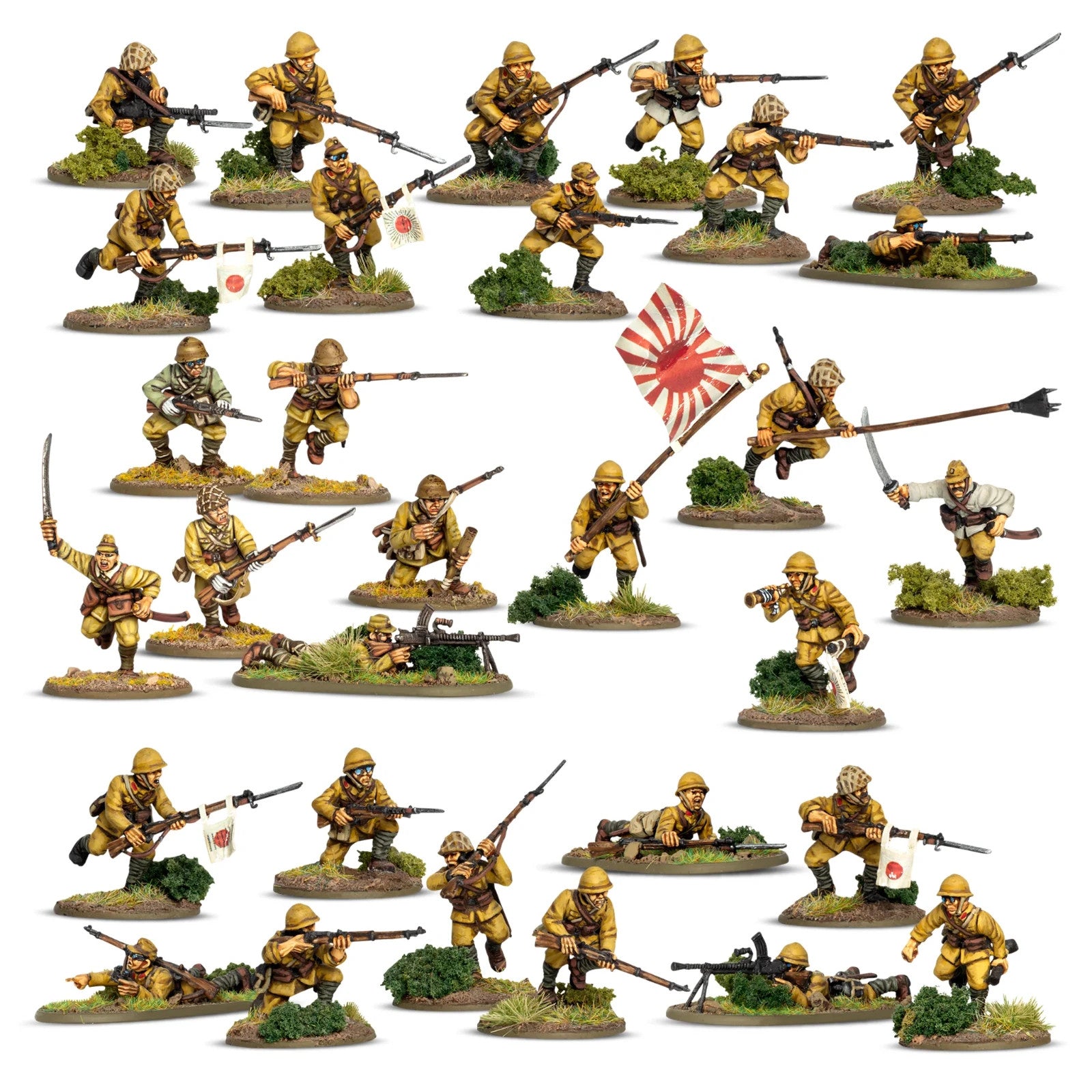 Warlord Games Bolt Action 1:56 Scale WWII Imperial Japanese Infantry - WGB-JI-02