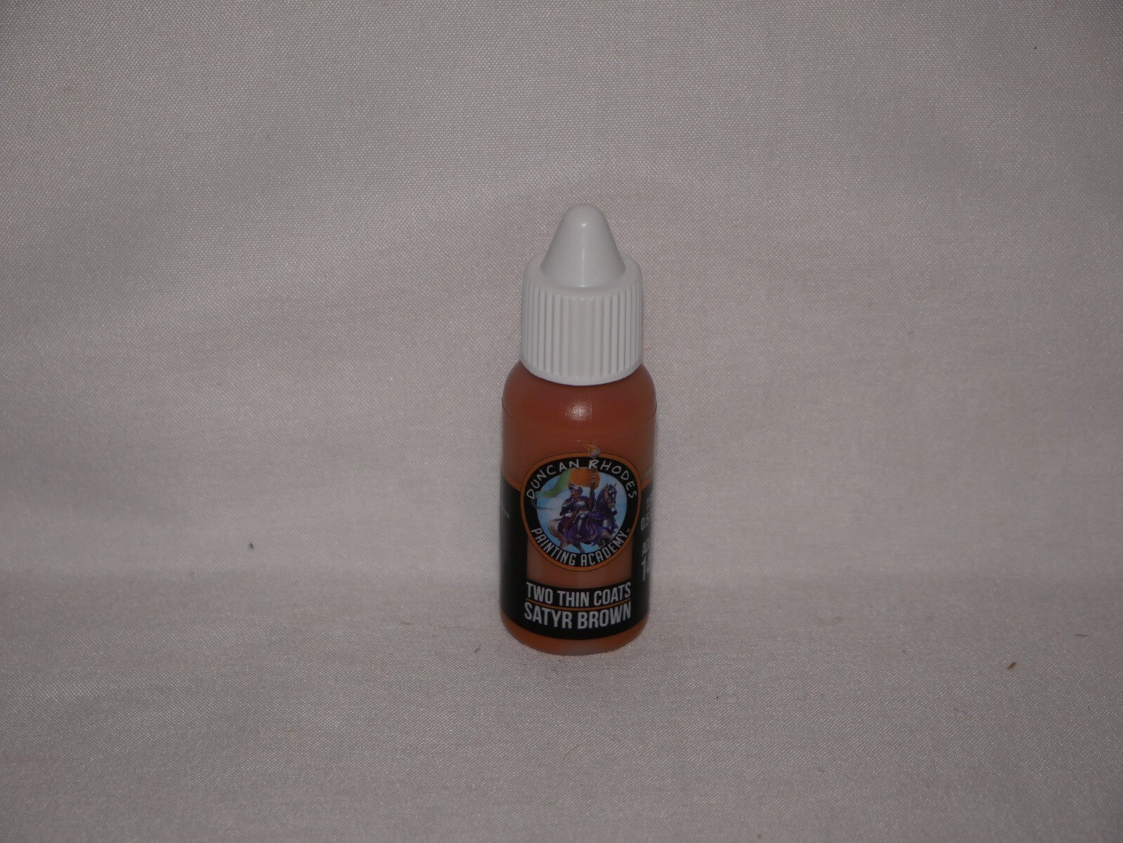 Duncan Rhodes Painting Academy 'Two Thin Coats' Satyr Brown 15ml Bottle - 10090