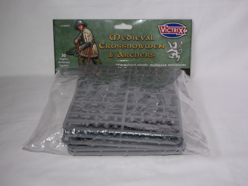Victrix Medieval Warriors 28mm Scale Hard Plastic Crossbowmen & Archers - VXM007