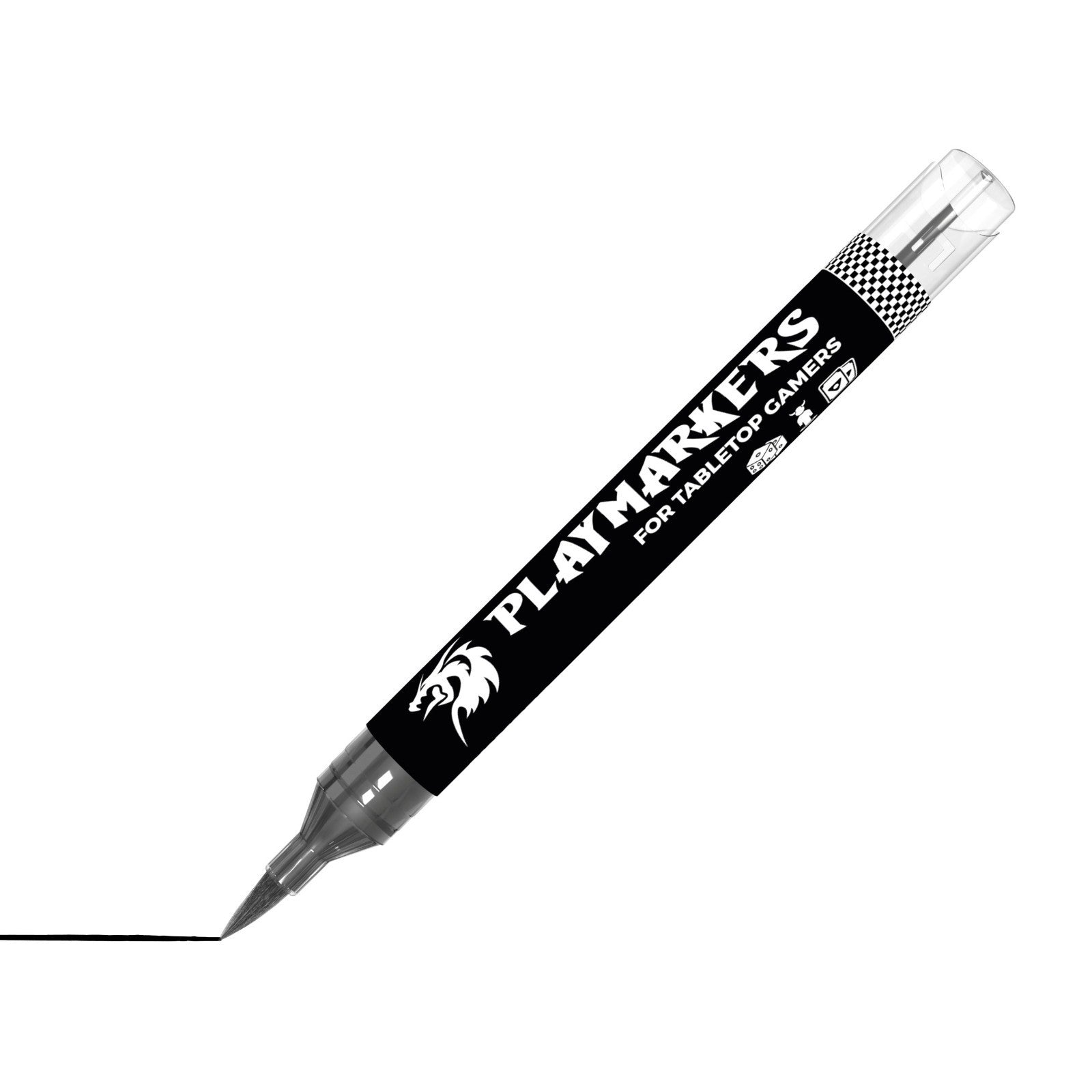 AK Interactive Acrylic Paint Playmarkers For Model Tabletop Games Black - AKM002