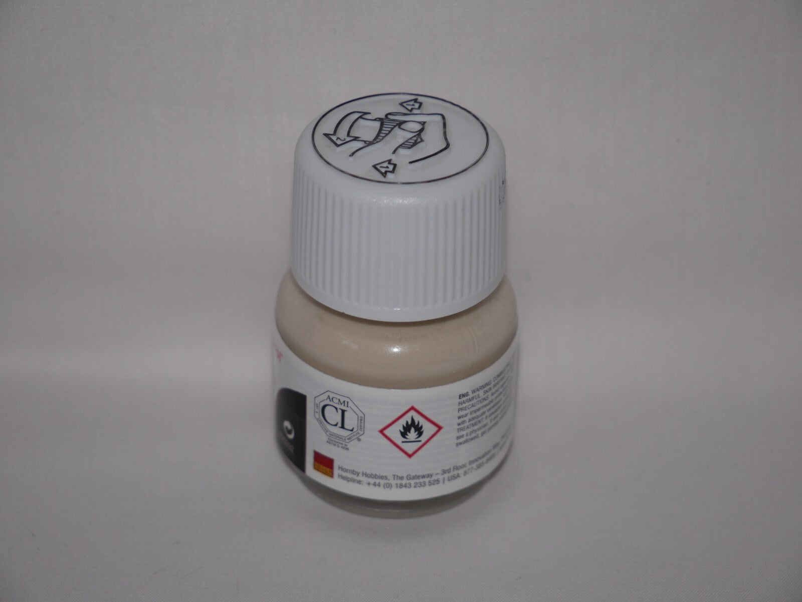 Humbrol Scale Hobby Modelling Enamel White Wash (28ml) Glass Jar Bottle - AV0202