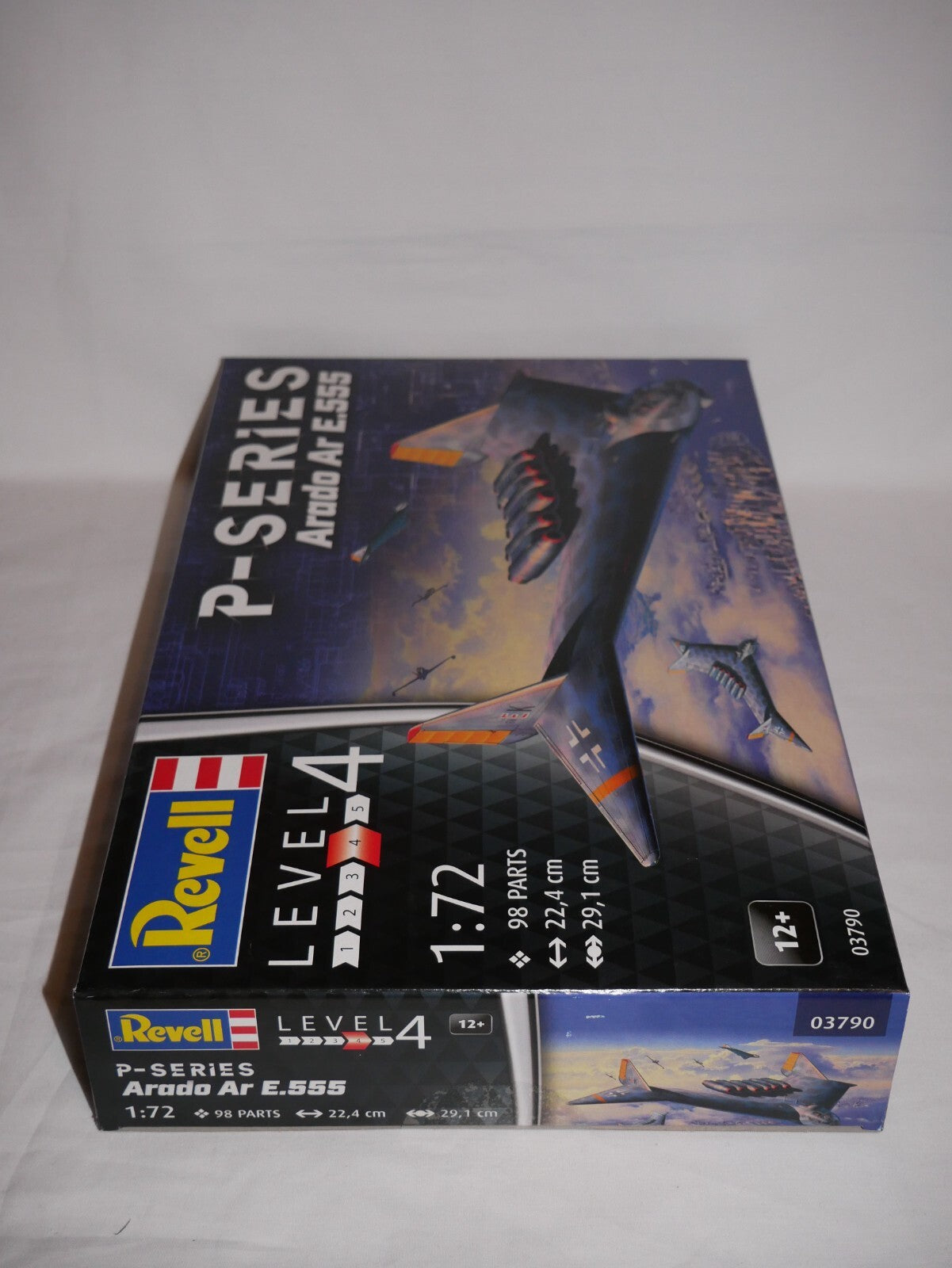 Revell 1:72 WW2 P-Series Arado Ar E.555 Model Aircraft Kit Skill Level 4 - 03790