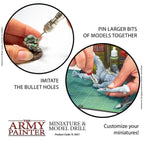 The Army Painter Miniature & Model Hand Drill (Inc 3 Drill bits) TL5031