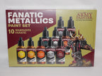 The Army Painter Warpaints Fanatic Range Metallics Paint Set (10 Colours) WP8069