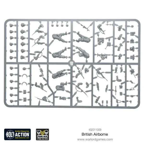 Warlord Games Bolt Action 1:56 British Airborne Allied Paratroopers - 402011009