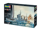 Revell 1:1200 HMS Duke of York WWII UK Battleship Model Kit Skill Level 4 05182