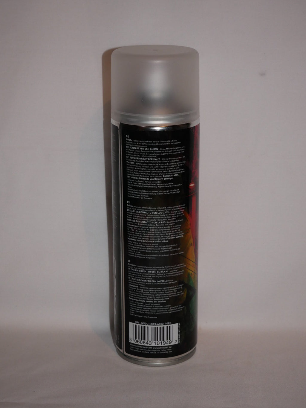 The Colour Forge Convict Orange Matt Finish Model Primer 500ml Aerosol Spray Can