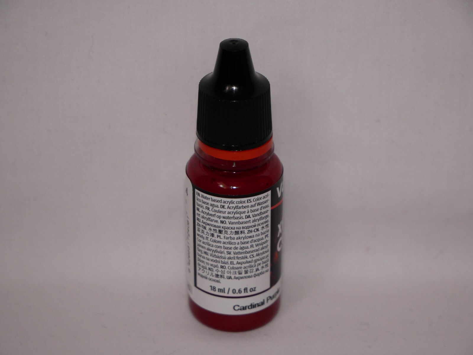 Vallejo Xpress Color Acrylic Range Cardinal Purple 18ml Dropper Bottle - 72.408