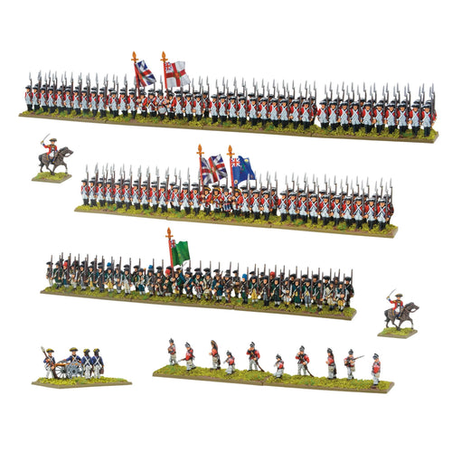 Black Powder Epic Battles Revolution 15mm Scale British Army Brigade - 312403405