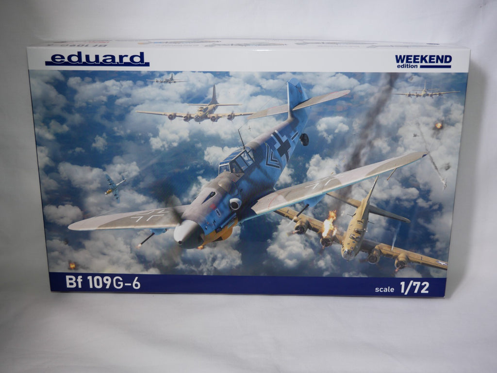 Eduard 1:72 Scale WWII Messerschmitt Bf 109G-6 Weekend Edition Model Kit - 7475